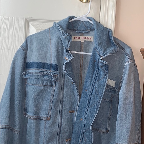 Free People Jackets & Blazers - Free people denim jacket